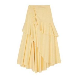 Women’s dressy Sandro yellow skirt